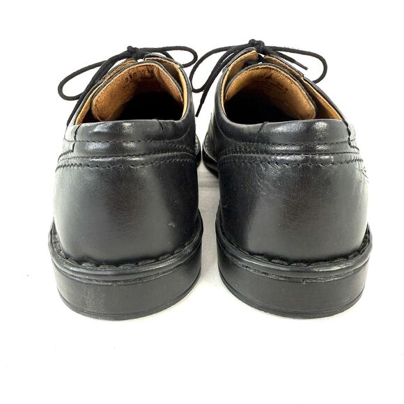 Josef Seibel Douglas 05 Black Leather Oxford Shoes EU 42 US 8.5-9 Mens Lace Up main image 3